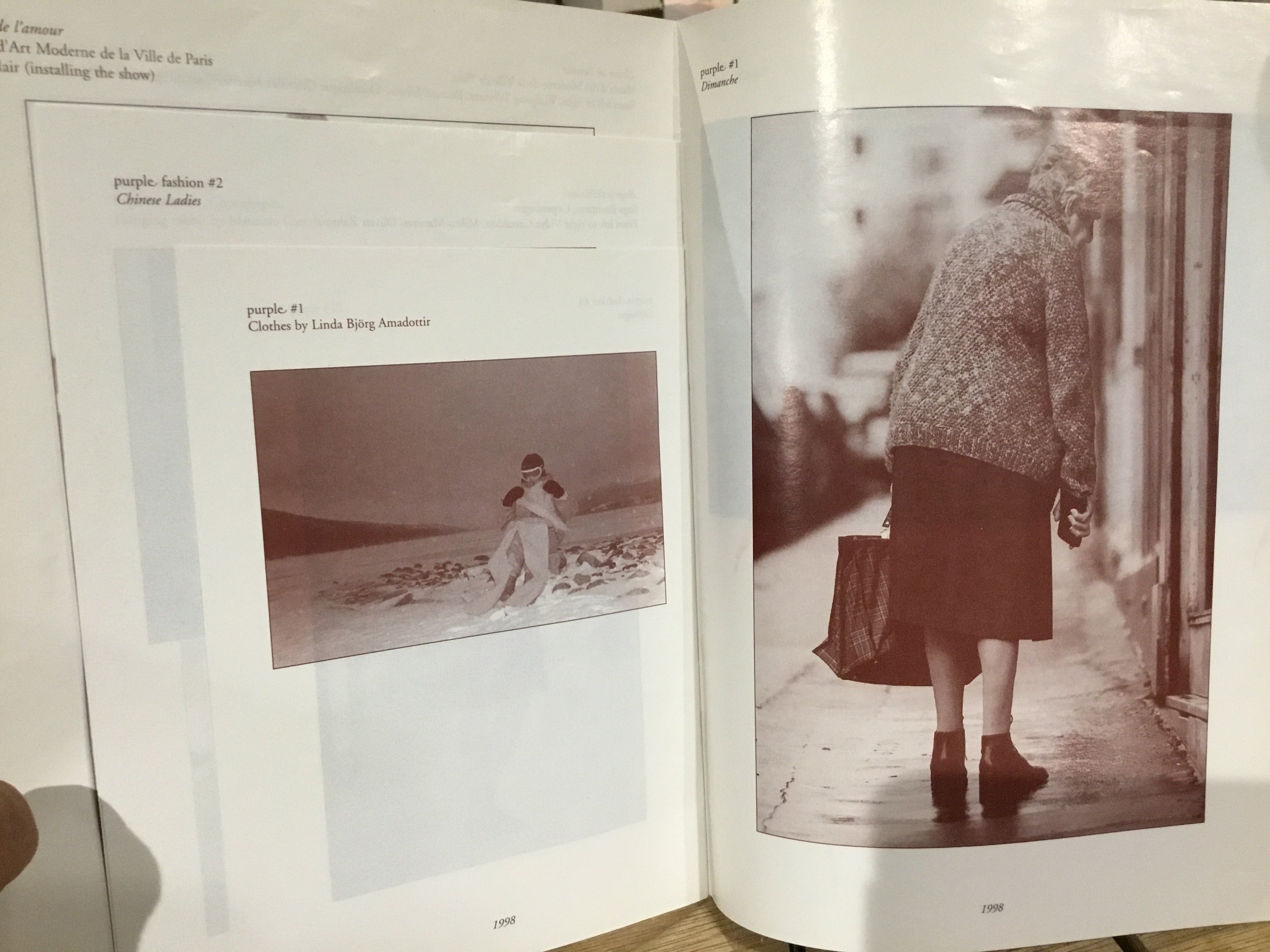 2000年出版Anders Edstrom展覧会写真集 Purple Anders Edstrom展覧会写真集 | 百年