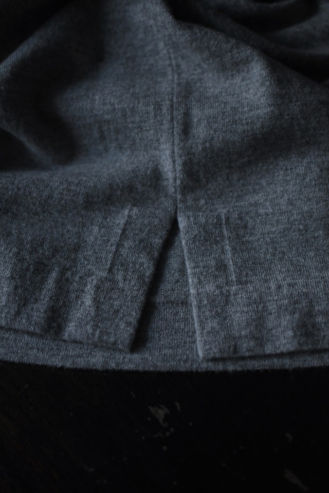 BATONER / ALASHAN CASHMERE T-KNIT (GRAY)