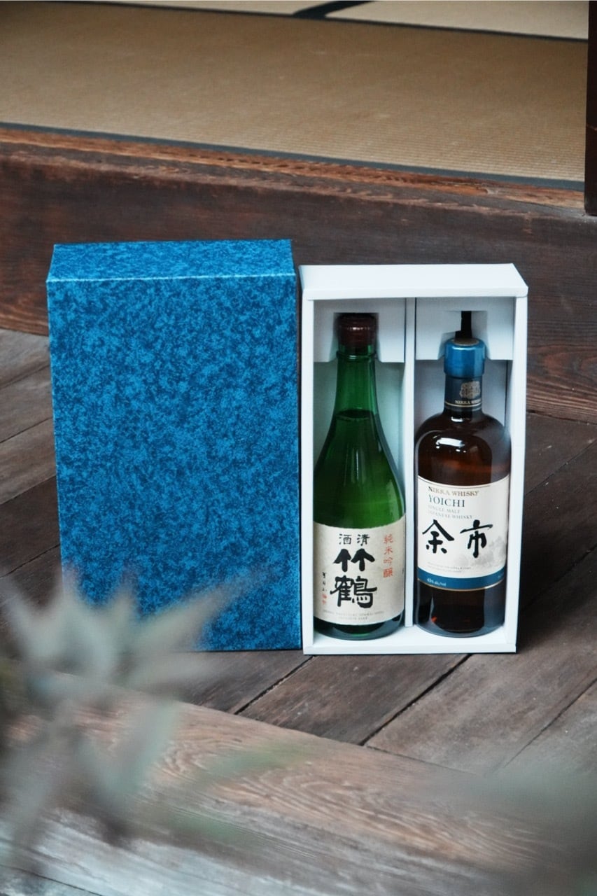 余市 竹鶴 贈答セット お中元・プレゼント用】竹鶴・余市セット（酒・ウイスキー）【のし