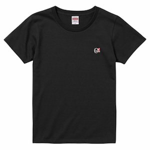 COMRADE BIGCシンプル　レディースTシャツ【ブラック】