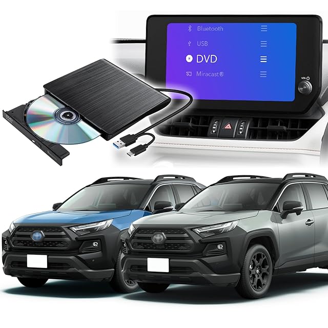 CarPlay & Android Auto ALL IN ONE 4K カープル モニター カー
