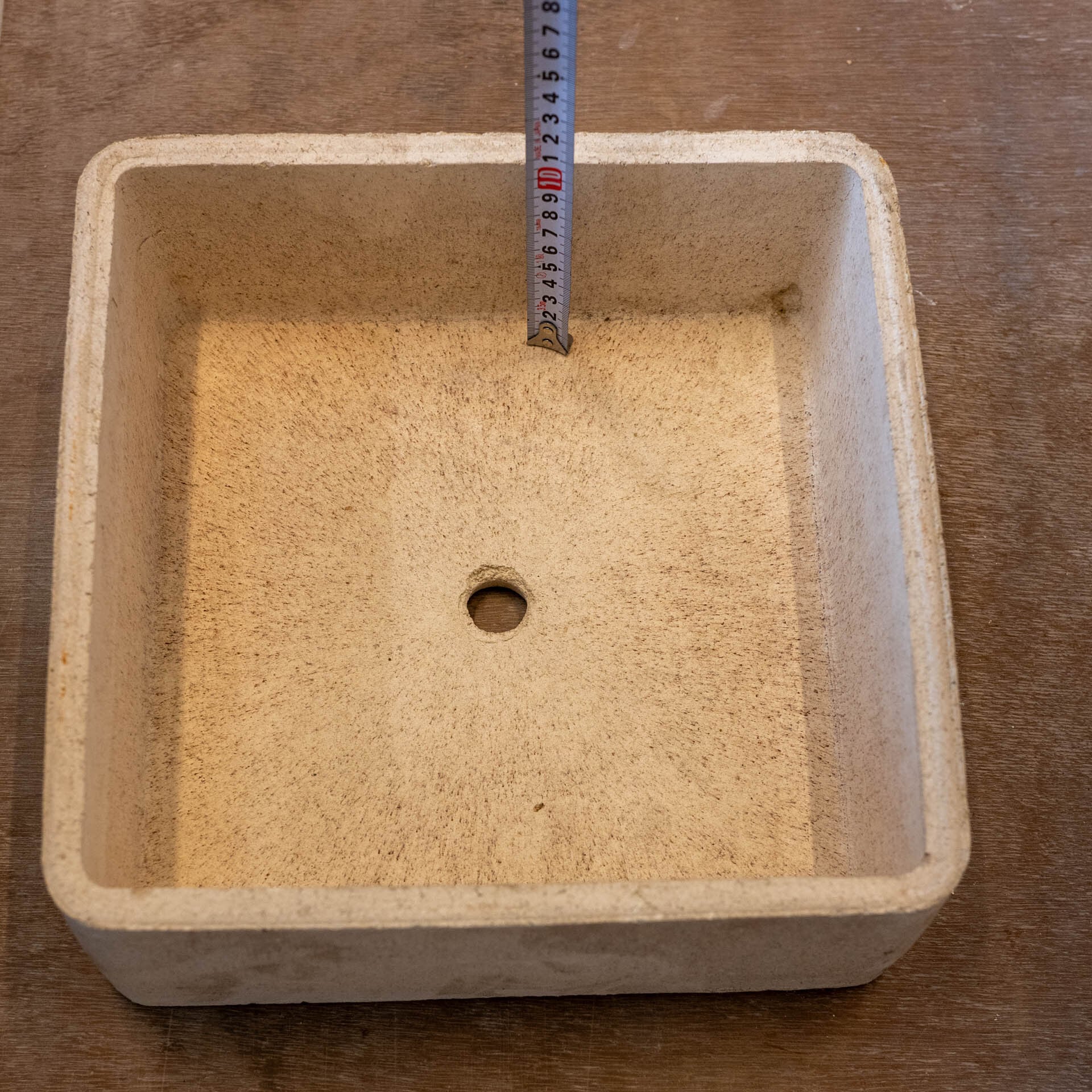 中古さや鉢 250×90（正方形単品）P | 札幌陶人社