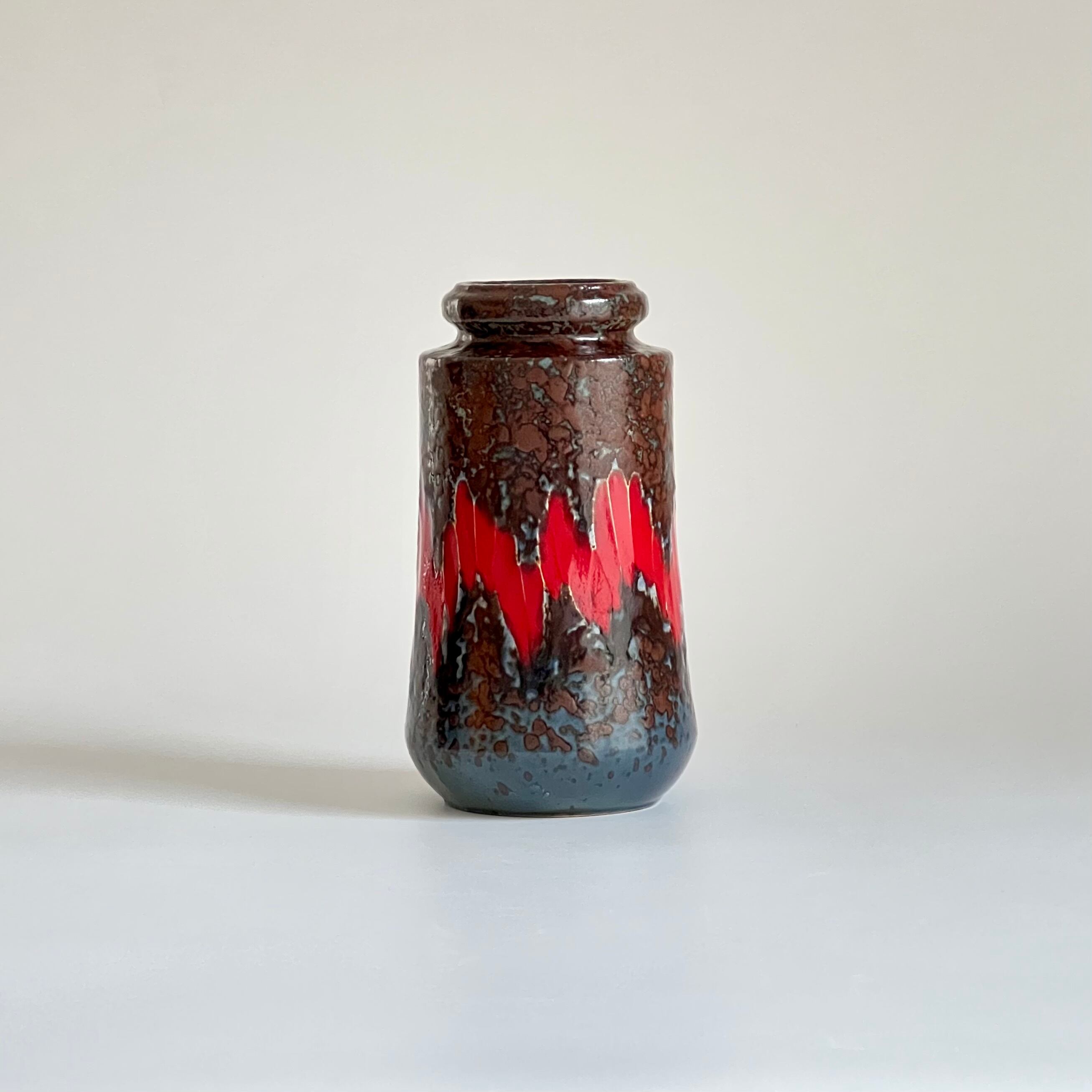 Fat Lava 花瓶 | ”Lora” Scheurich 549 21 | PolePoleDecor｜Vintage