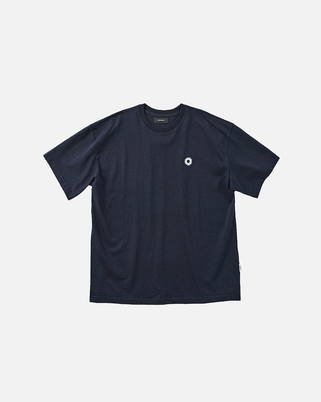 [999HUMANITY] EVD EASY LOGO HALF T SHIRTS (DARK NAVY) 正規品  韓国 ブランド 韓国ファッション 韓国代行 999 ヒューマニティ HUMANITY 日本 店舗