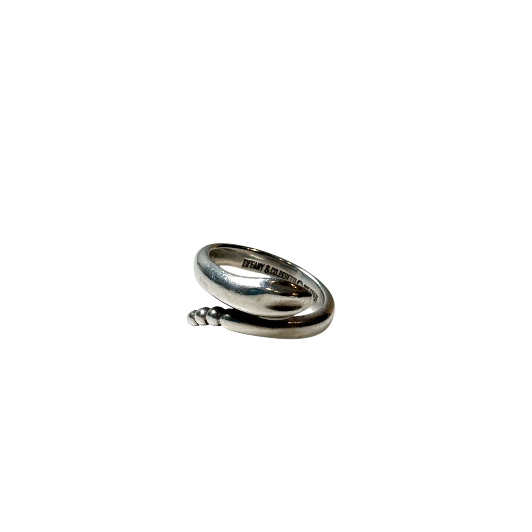 JEAN PAUL GAULTIER silver logo ring | NOIR ONLINE