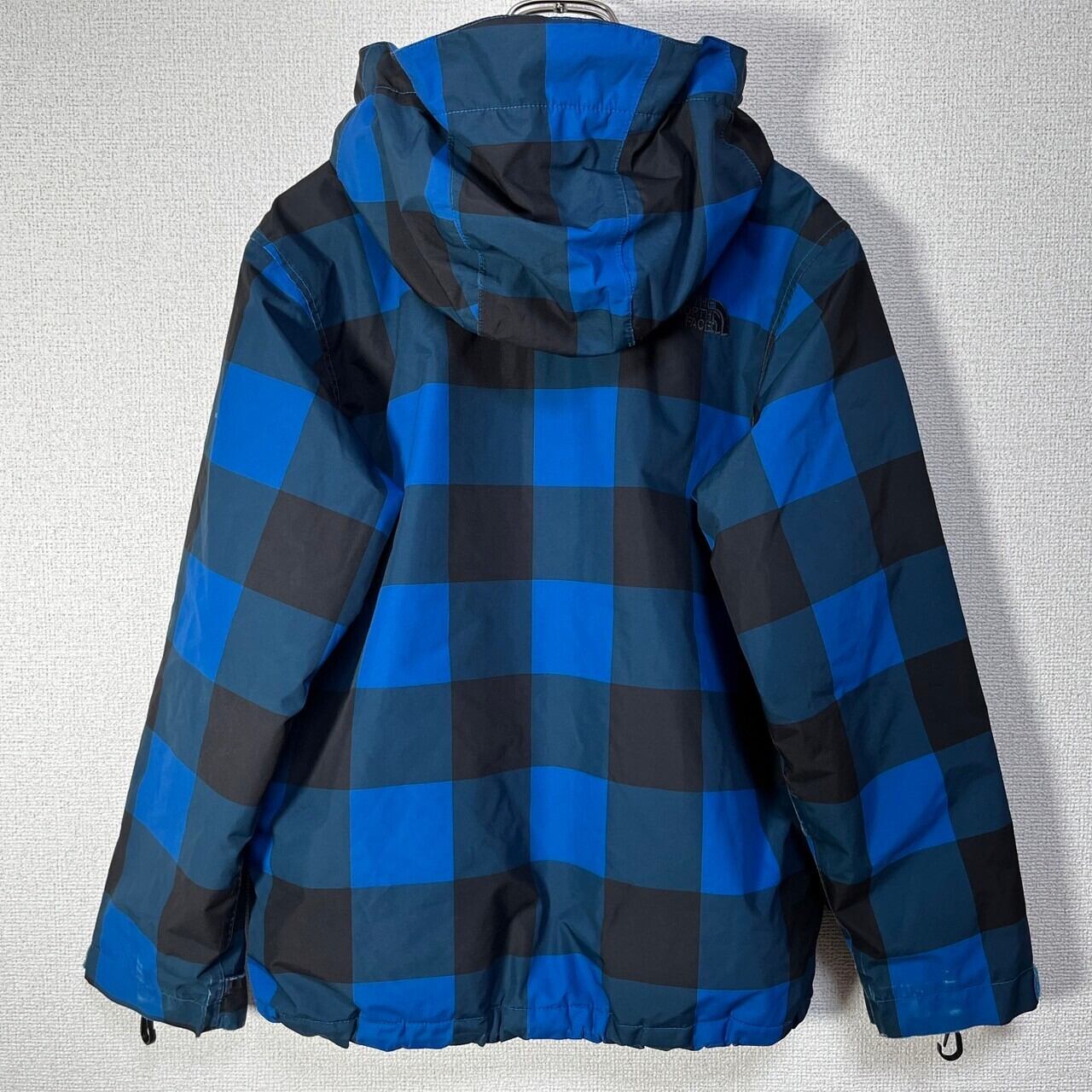 ノースフェイス マウンテンパーカー ナイロンジャケット チェック ハ  