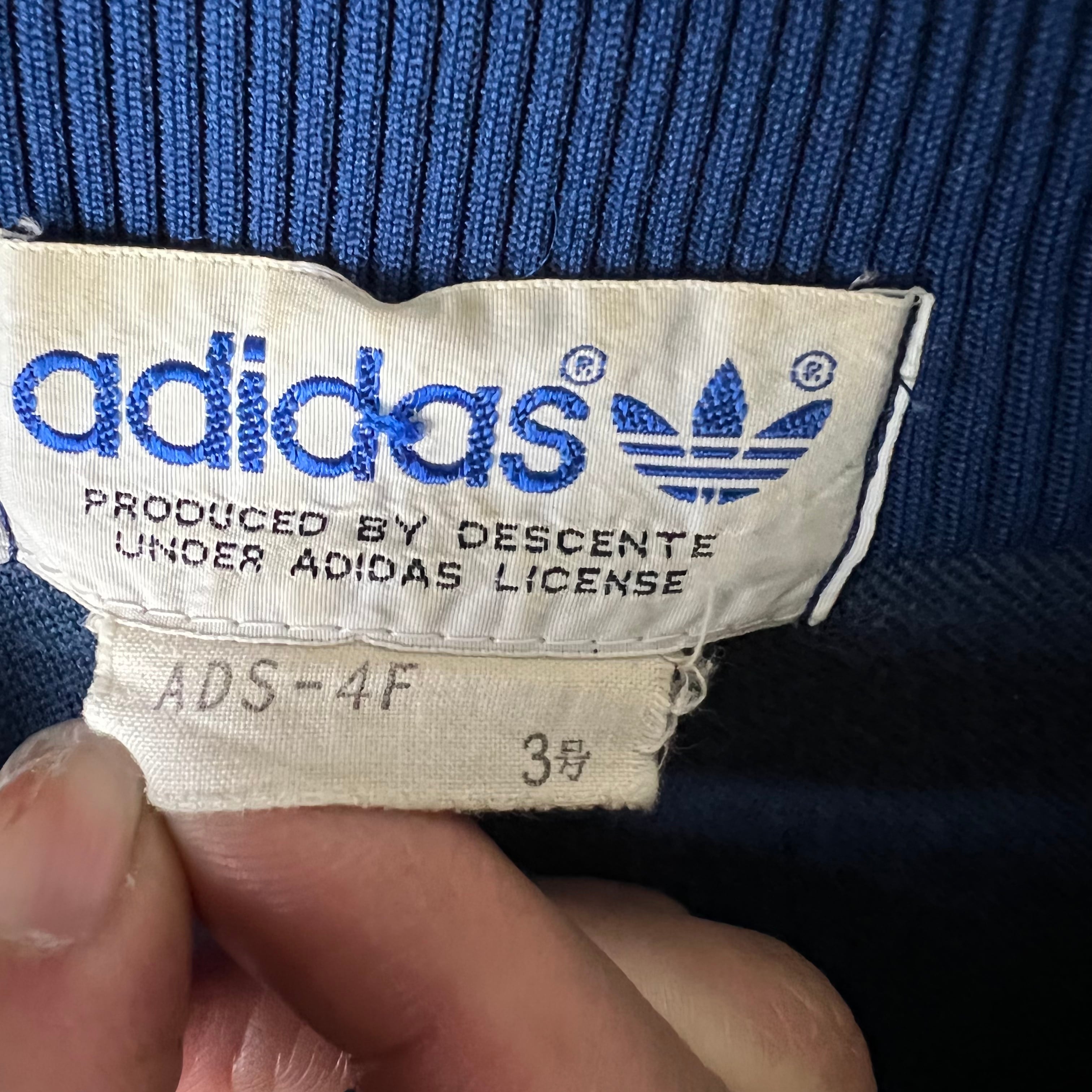 80s トラックジャケット adidas デサント  3号  ヴィンテージ