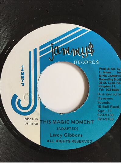 Leroy Gibbons（リロイギボンズ） - Magic Moment 【7inch】
