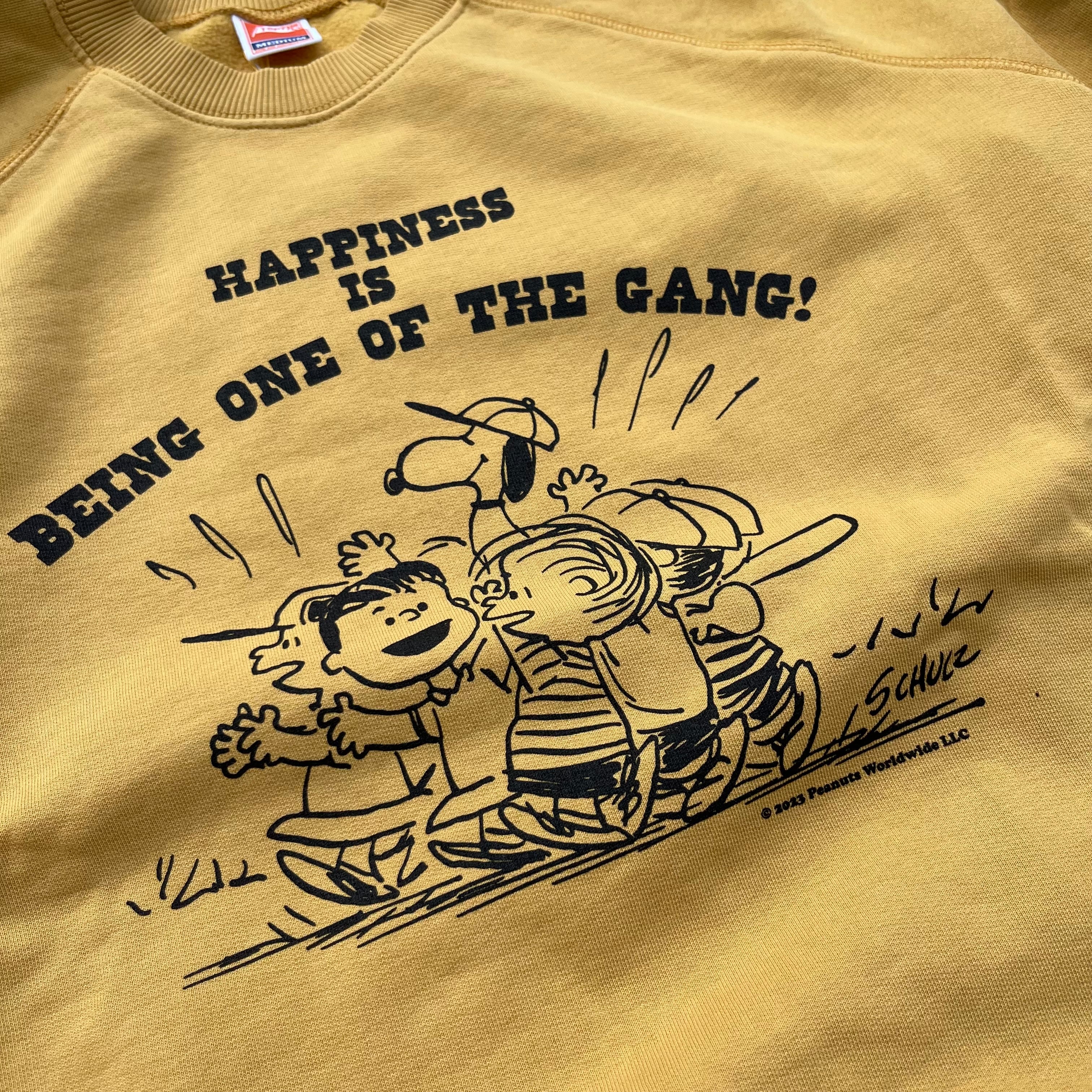 60s~vintage SWEAT スヌーピー ラグラン半袖 両面プリント PEANUTSピーナッツ(SNOOPYスヌーピー) 60s~vintage SWEAT スヌーピー