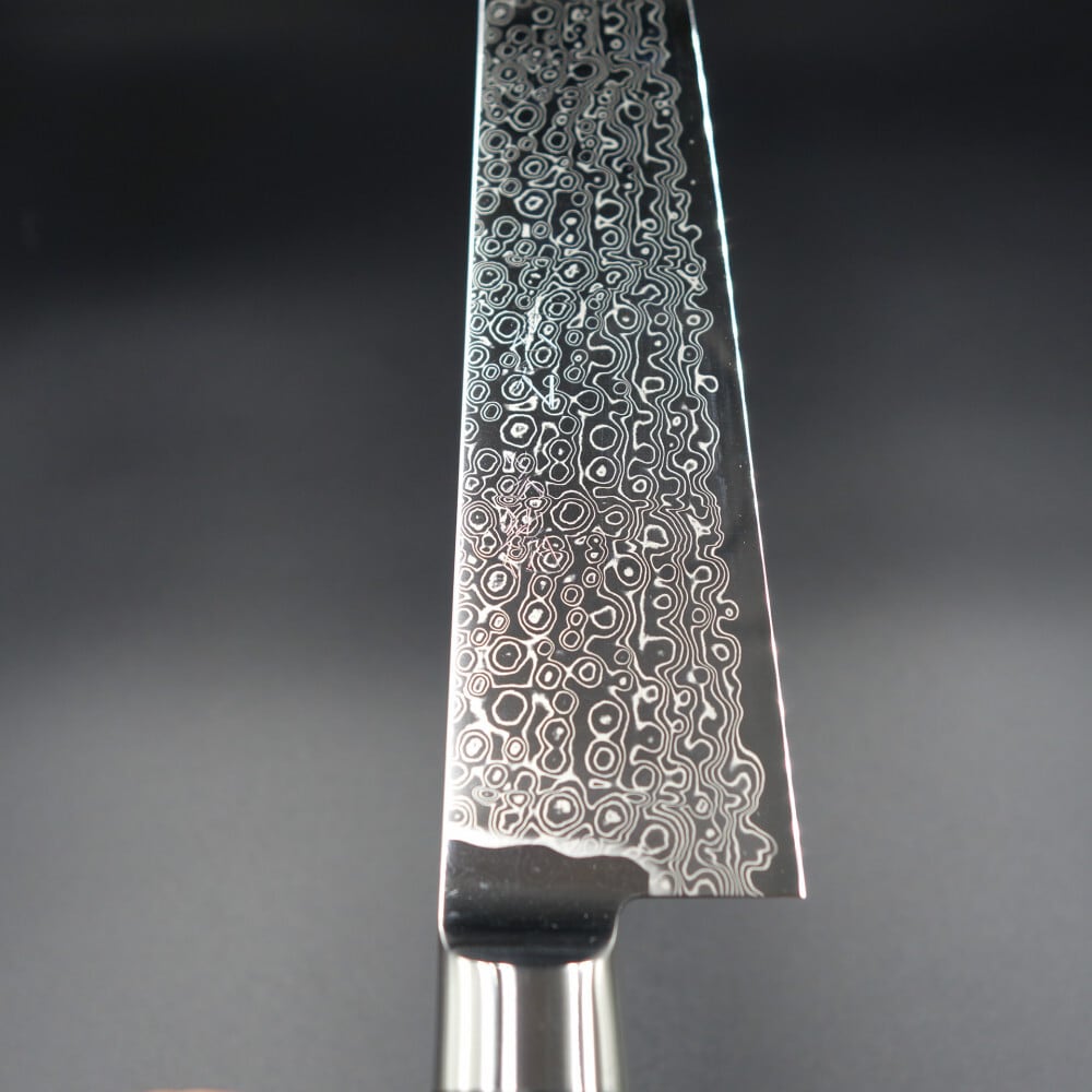 龍泉刃物 梵天雲龍 筋引 包丁 刃渡り27cm V 金10号 ニッケルダマスカス 梵天雲龍 筋引き 包丁 270mm ダマスカス VG10 越前打刃物 | KEIJIN