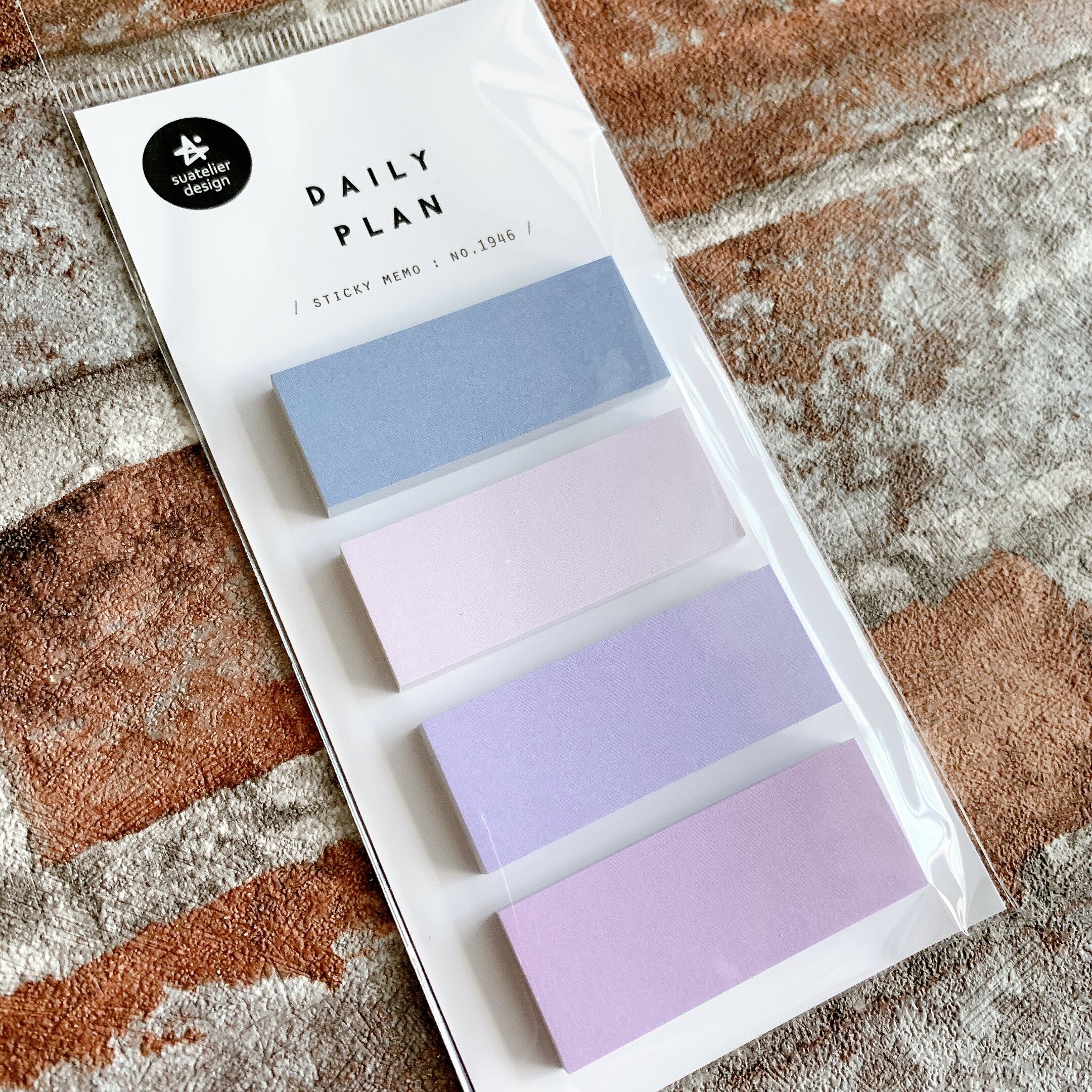 スワテリエ No.1946【daily plan.35】付箋 sticky memo | penpen bungu