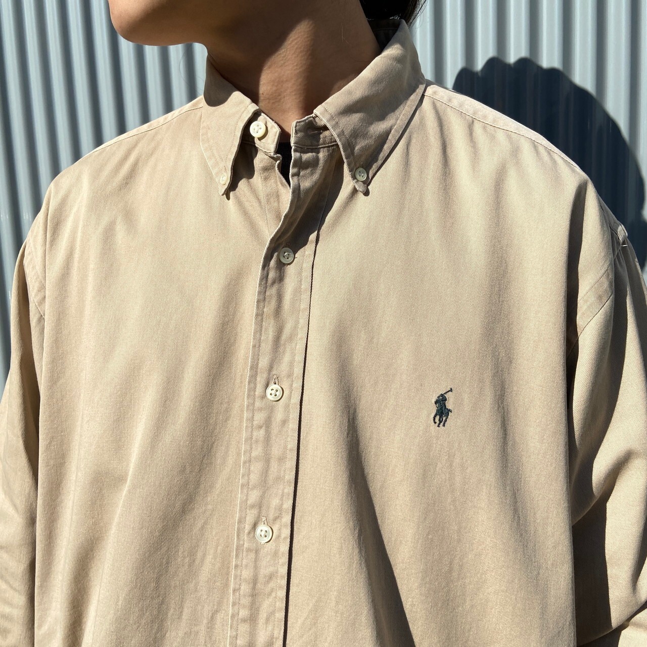 Ralph Lauren ラルフローレン BLAKE コットンツイル 長袖 ボタンダウン 