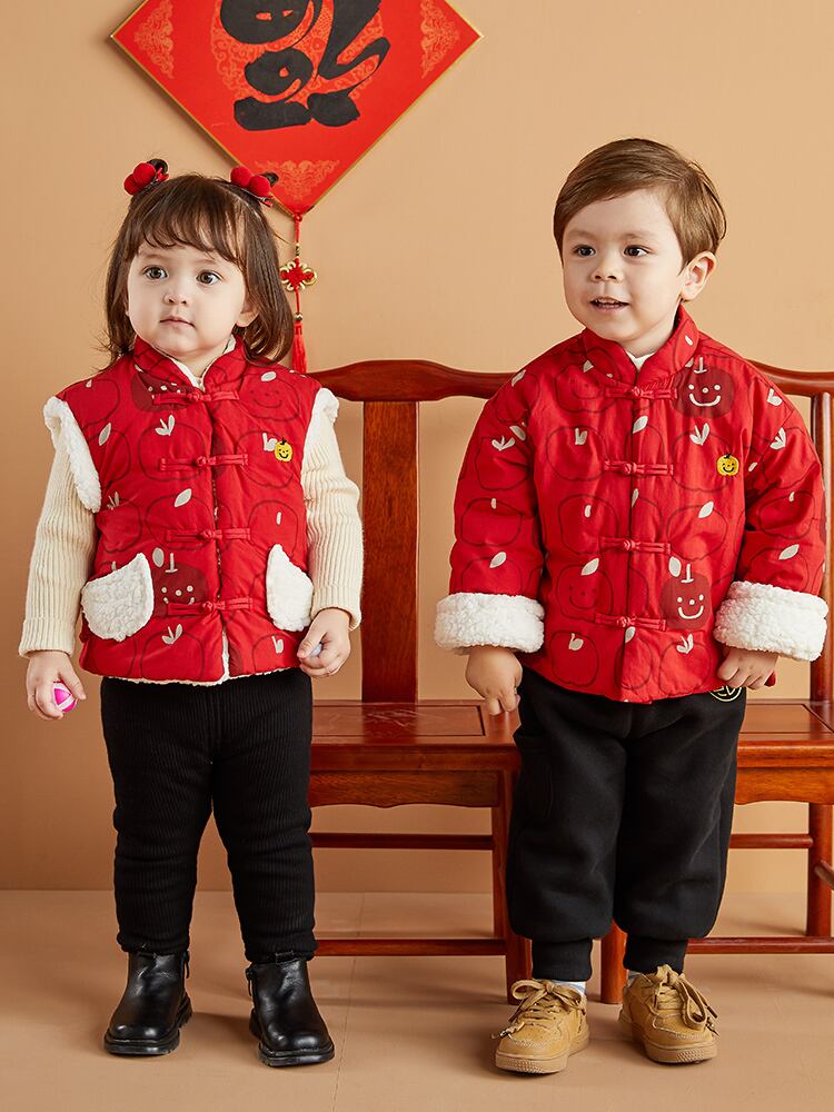 ジャケット レッド コットン オータム 秋物 ウィンター 冬物 Duduベイビー67716585758