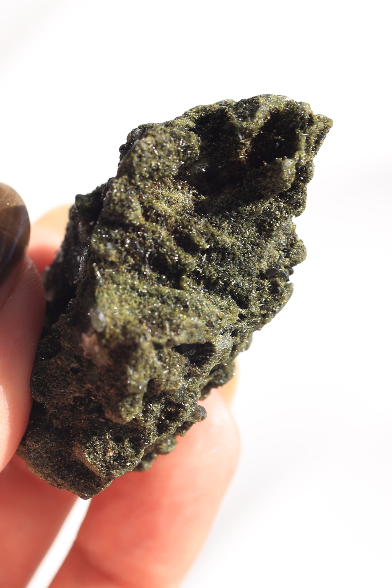 エピドート「山のカケラ」Epidote|天然石 原石 鉱物 パワーストーン | EP-I-001