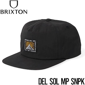 スナップバックキャップ 帽子 BRIXTON ブリクストン DEL SOL MP SNPK CAP 11630 日本代理店正規品