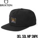スナップバックキャップ 帽子 BRIXTON ブリクストン DEL SOL MP SNPK CAP 11630 日本代理店正規品