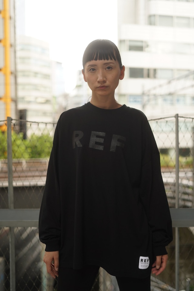 "Signature Logo" Long Tee (BK×BK)