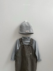 韓国子供服 / minirobe / 26Autumn / ハーフネックTシャツ / 秋服 *S~XL*