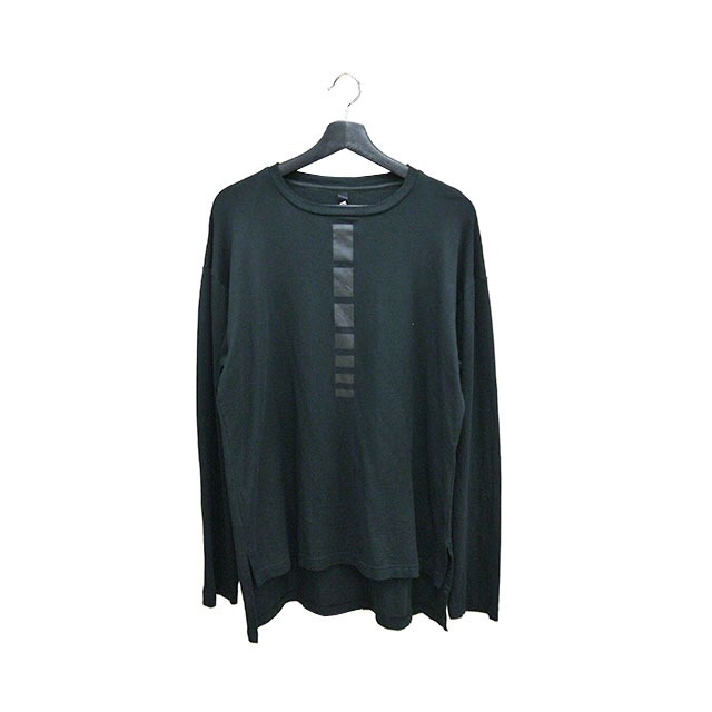 S7Gwear　プリント長袖Tシャツ S7-TN1804 BLACK (block)