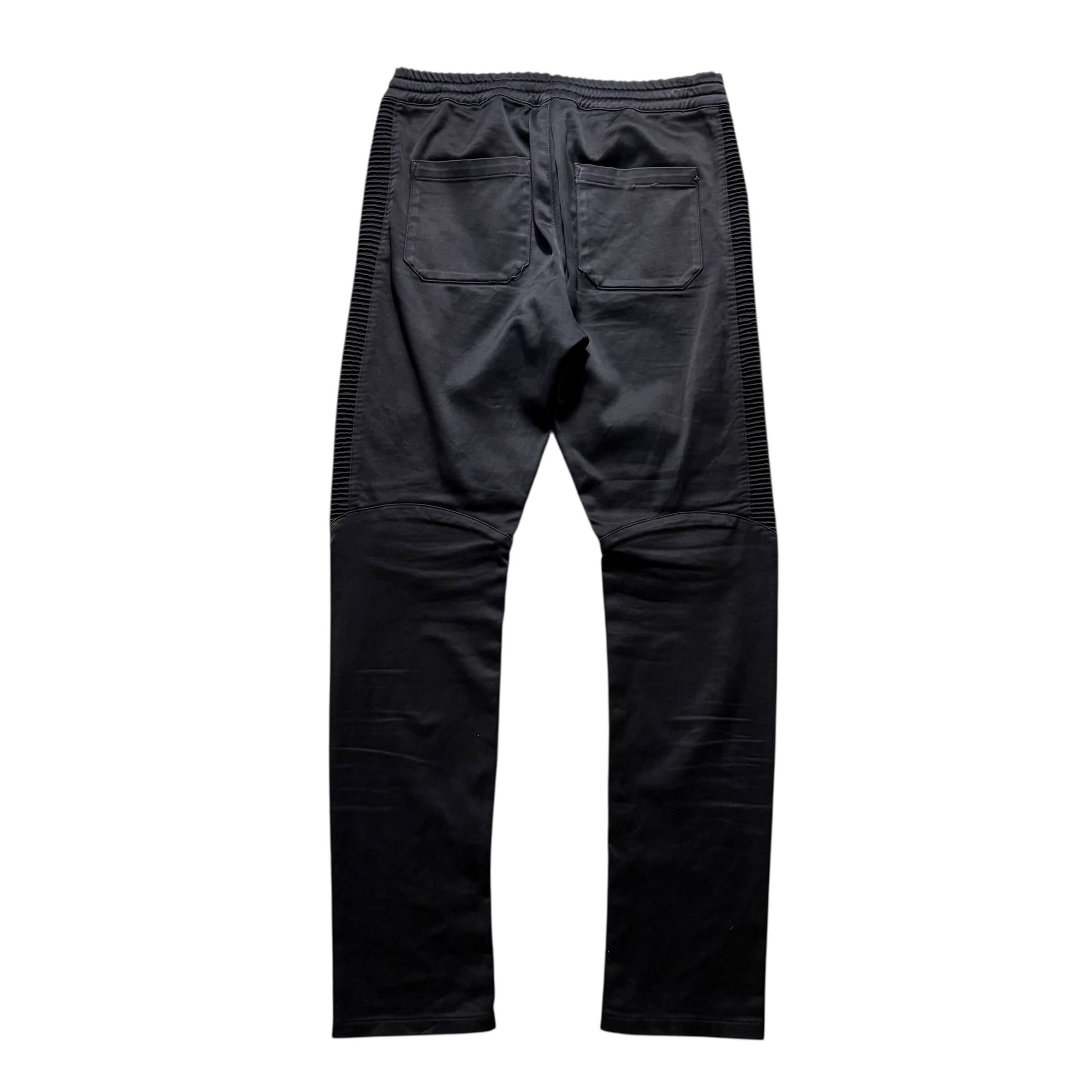 BALMAIN biker cargo pants 蛇腹