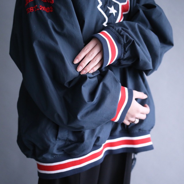 "Houston Texans" over silhouette NFL nylon game shirt