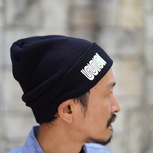 by product(バイプロダクト) /  "Bootman" MUNI KNIT Cap -BLACK-