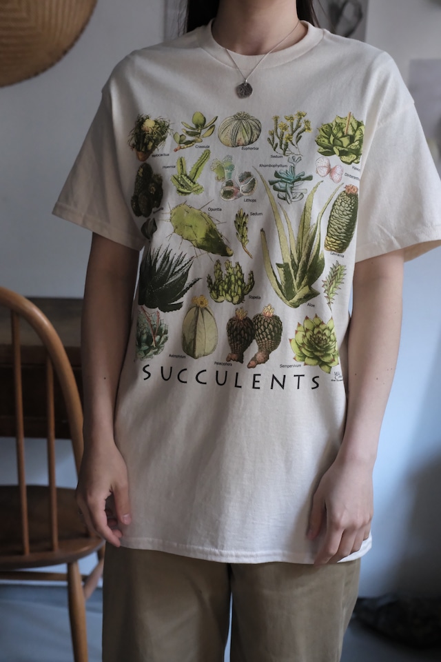 "new" "ATLAS SCREEN PRINTING" "S/S NATURE PRINT T-SHIRT"