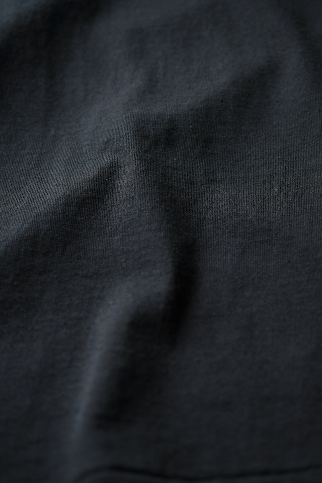 FOUNDOUR / SHORT SLEEVE TEE SHIRT (BLACK)