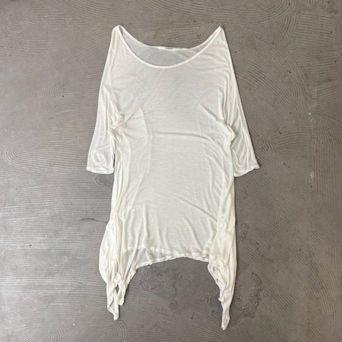 LIMI feu / Asymmetrical draped T-shirt
