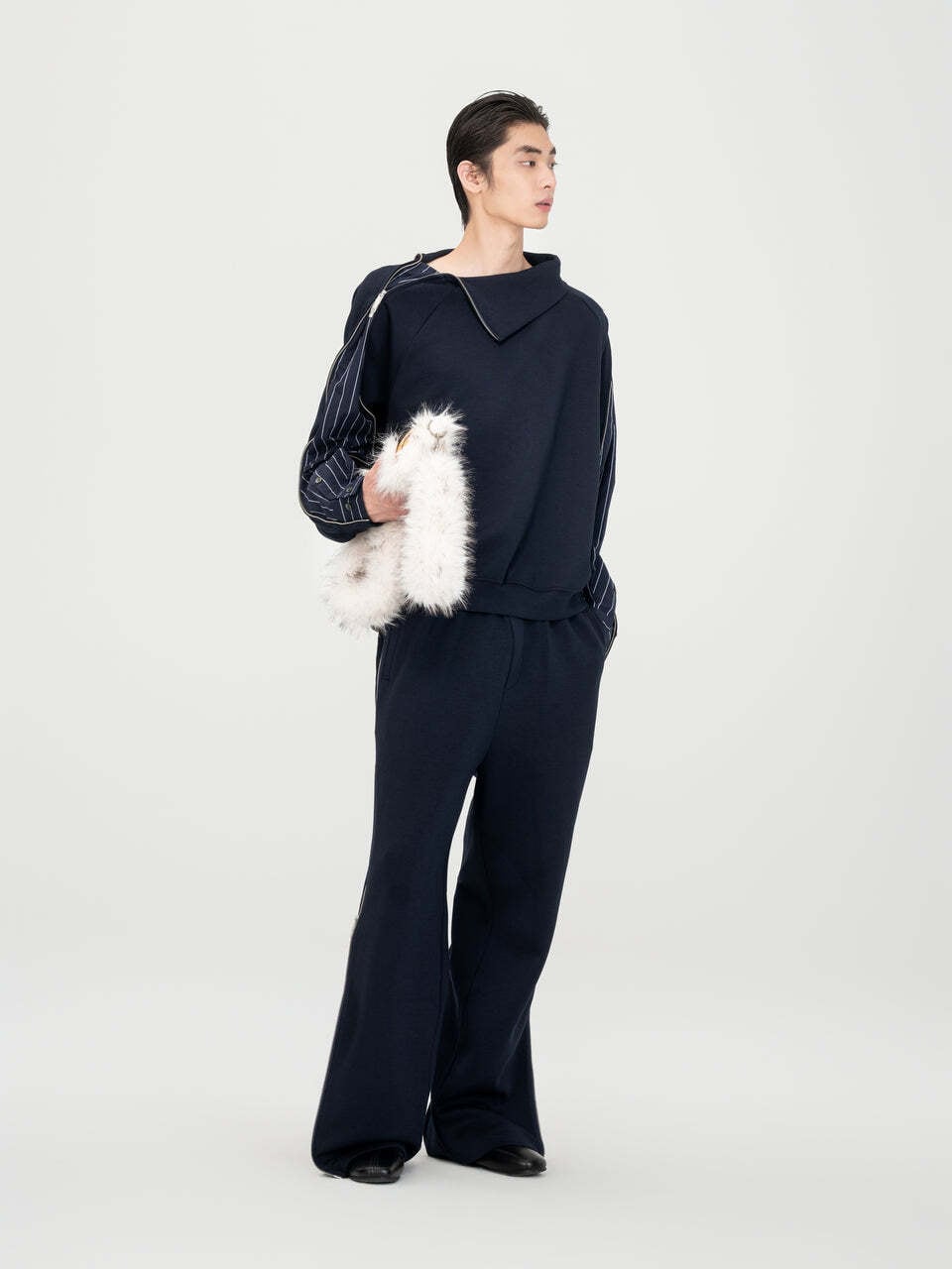 26AW | MEN】Feng Chen Wang フェンチェンワン / スウェット / 2-in-1