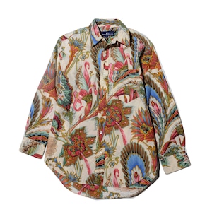 90's Ralph Lauren  botanical  big shirt