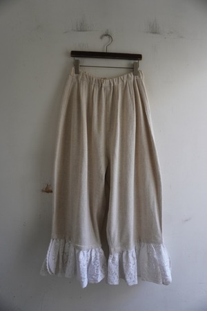"Loop Collection" Volume Frill Pants