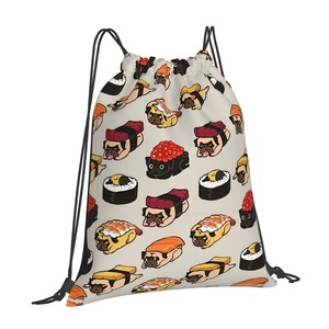 Drawstring backpack  -sushi-　　bqpq-35