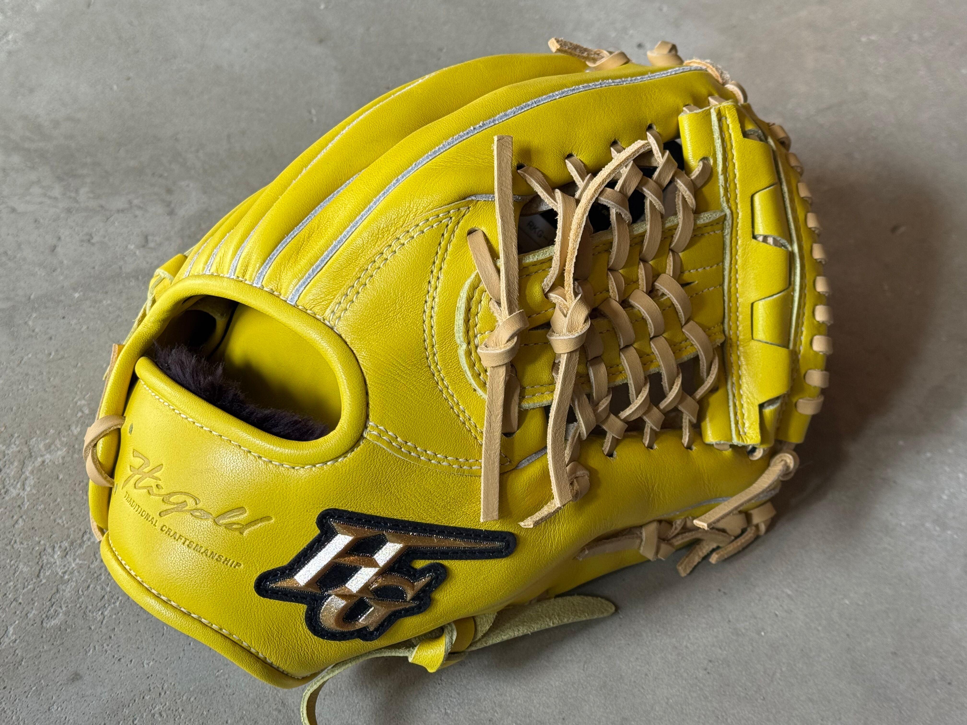 己極シリーズ2026モデル【Hi-GOLD】軟式用グローブ 外野手用 SR