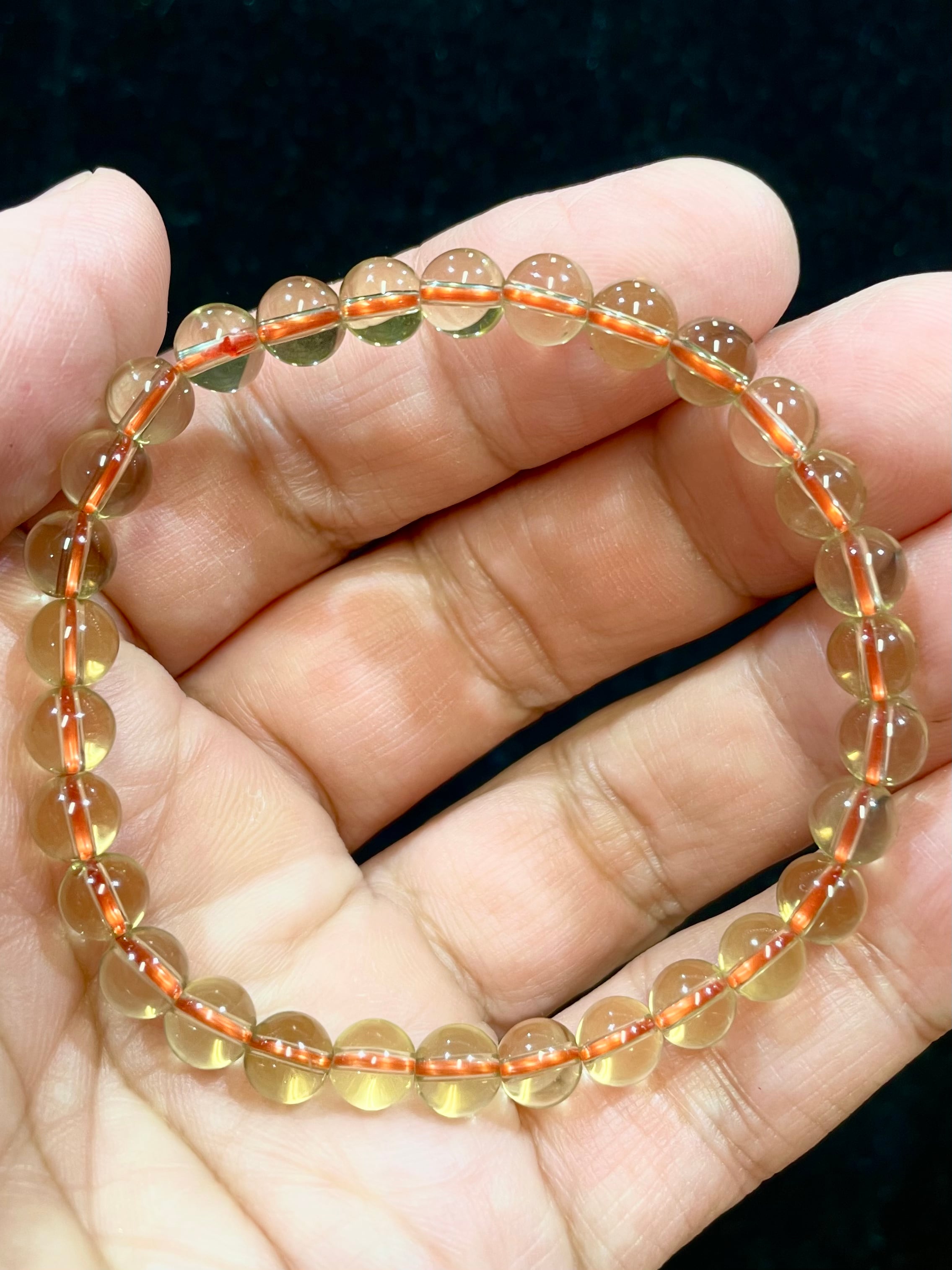 18) 変化・変容「オウロベルデ・ブレスレット」6mm