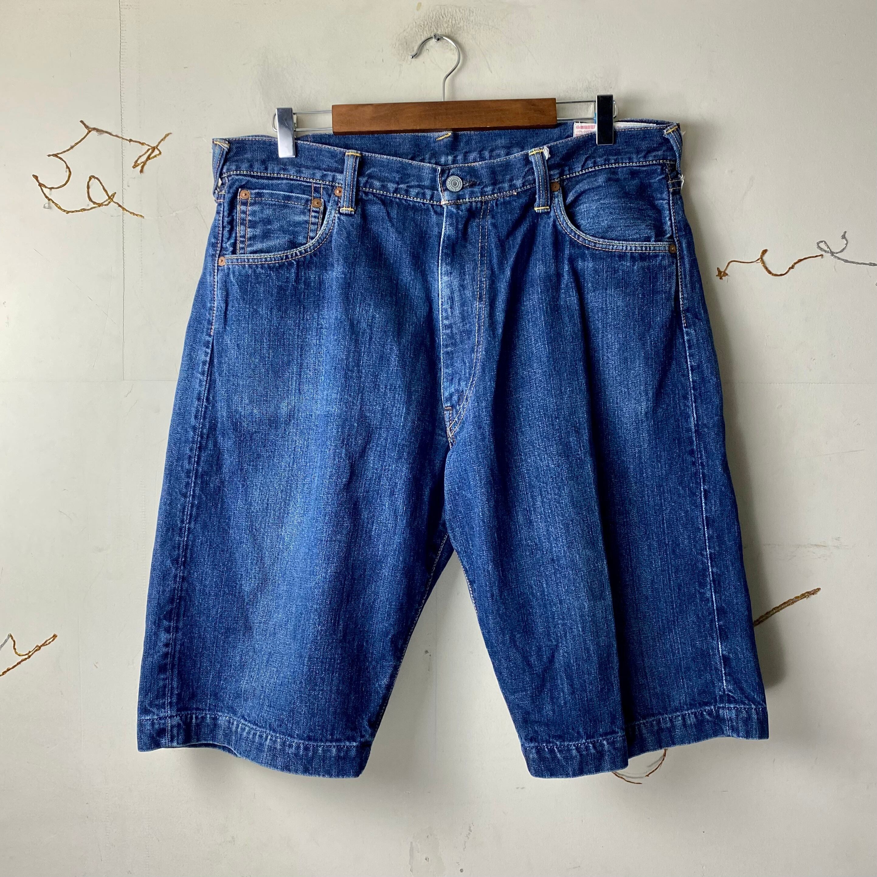 EVISU 7001 denim shorts | NOIR ONLINE
