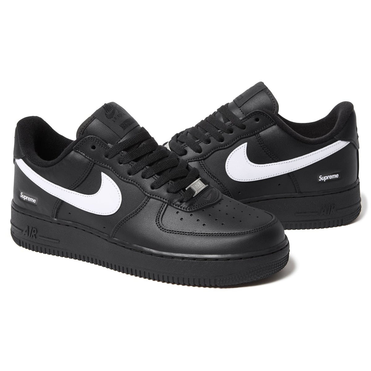 25FW Supreme NIKE AIR FORCE 1 LOW SP BLACK/WHITE ( ナイキ エア