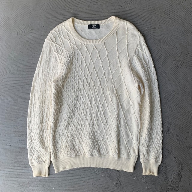 CABANE de ZUCCA / Designed knit sweater