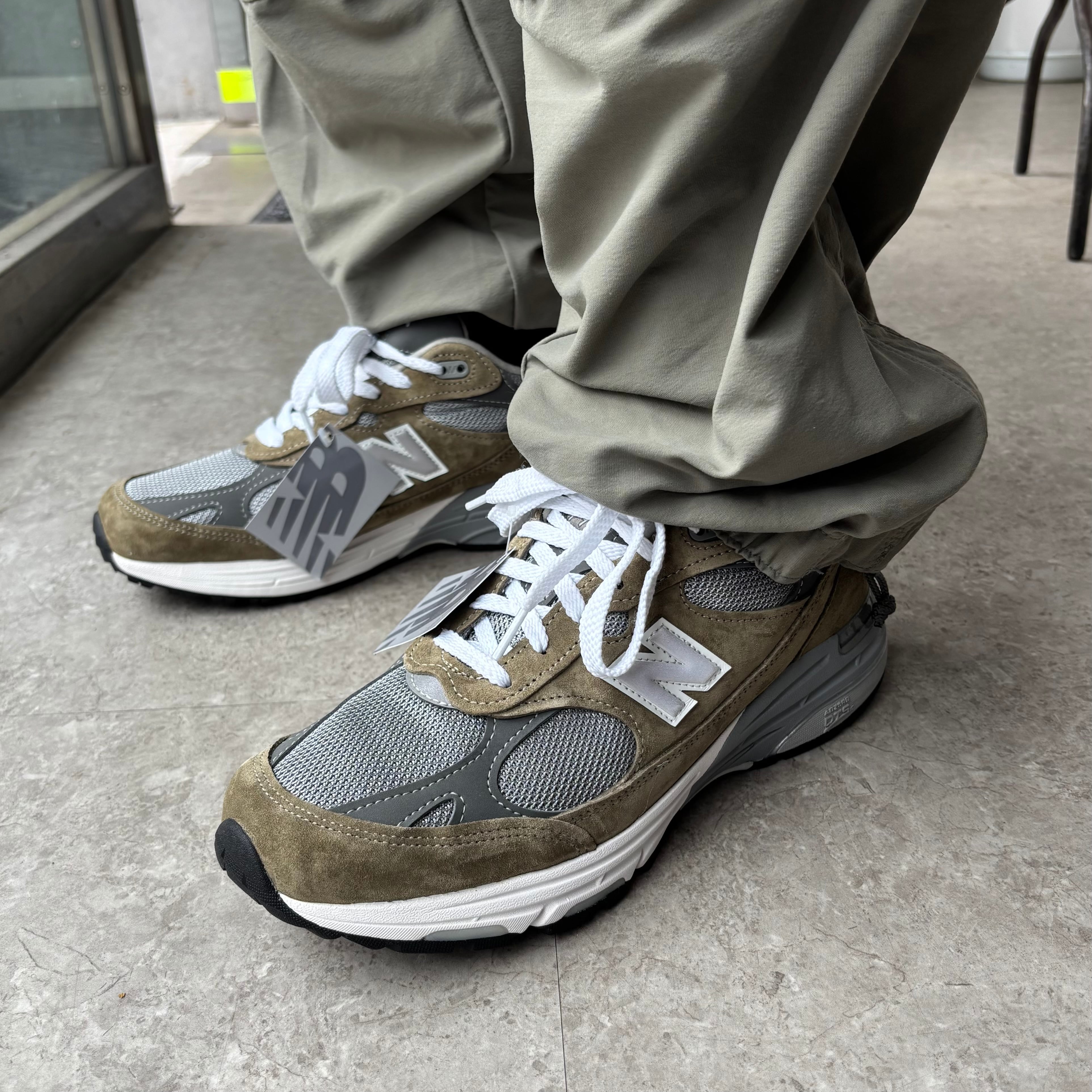 NEW!! New Balance "993" MiUSA Covert Green Medium Gray【仙台店】