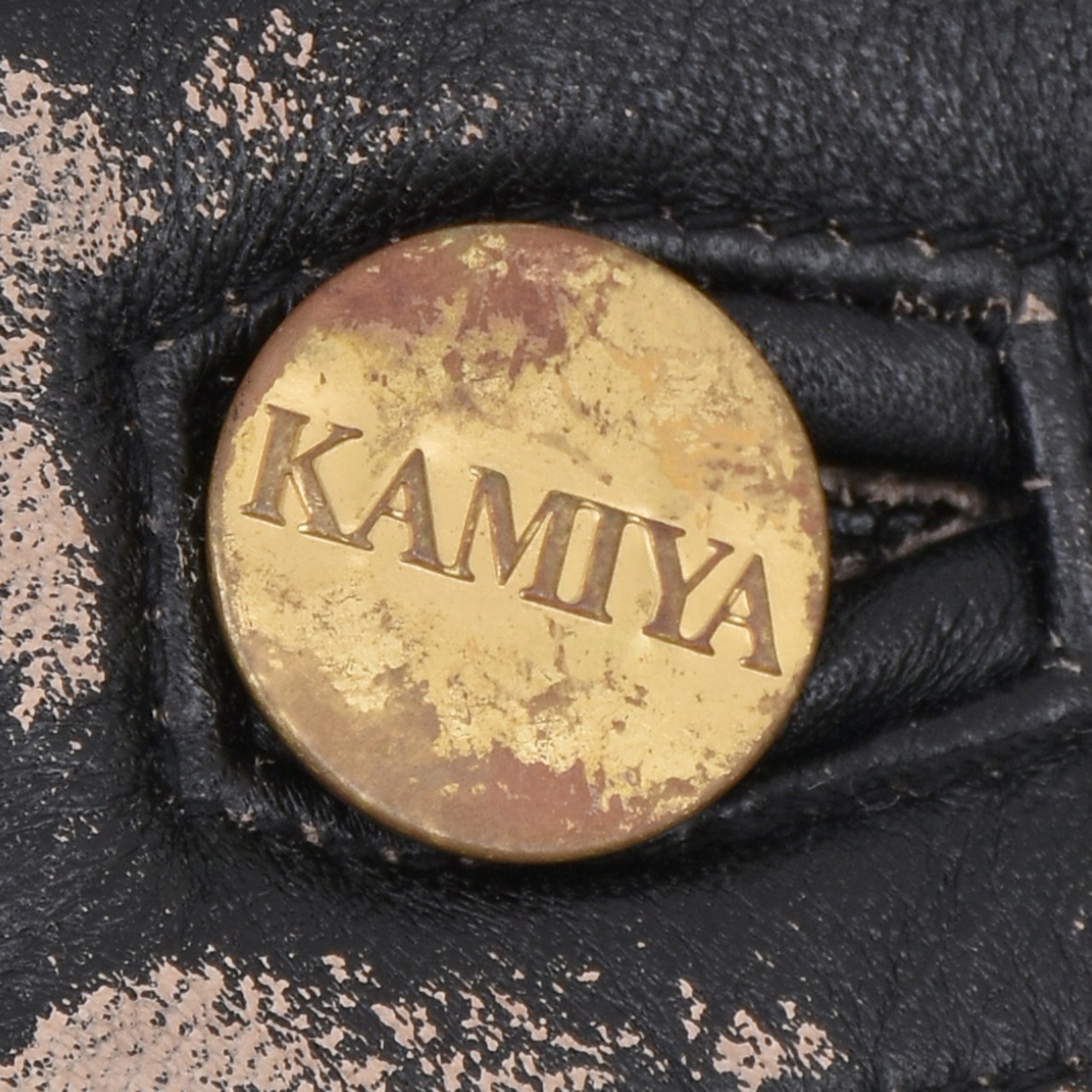 【KAMIYA】Distressed Leather Pants - 4