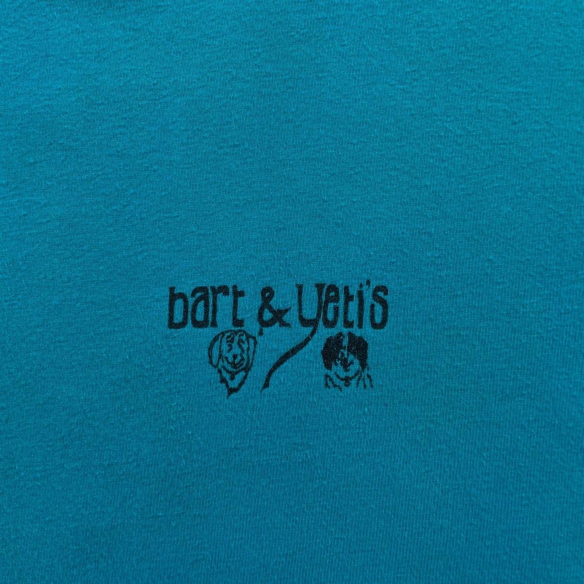 90年代 USA製 Bart & Yeti's ドッグ アニマルプリントTシャツ メンズL