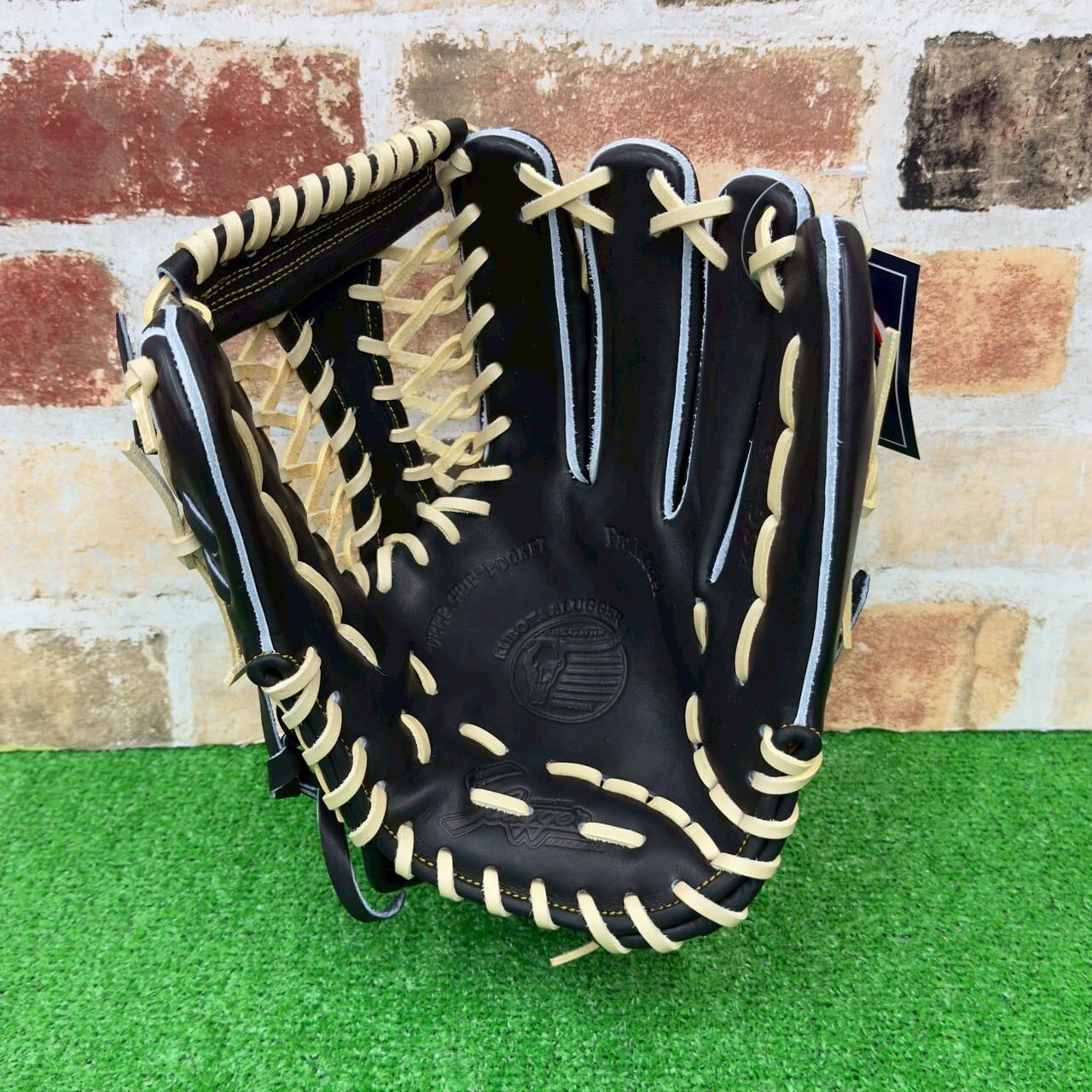 NEW】久保田スラッガー 硬式グラブ KSG-T5 ブラック 高校野球対応