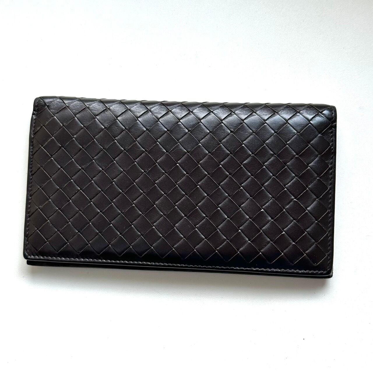 グッチ GUCCI 二つ折り財布 マイクログッチシマ ネイビー | 万福財布