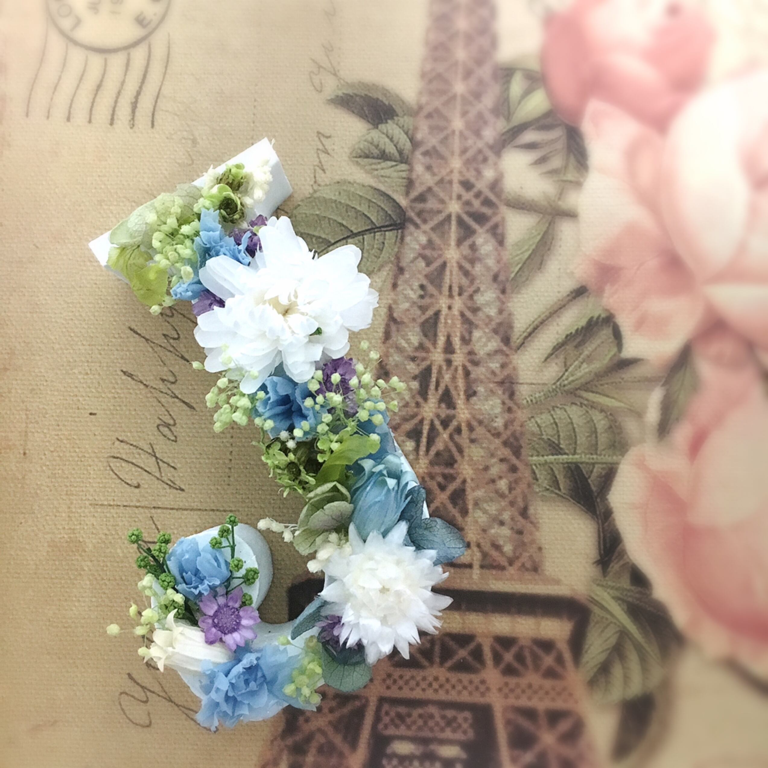 アロマストーンフラワー | フラワーデザイン ガーデニア