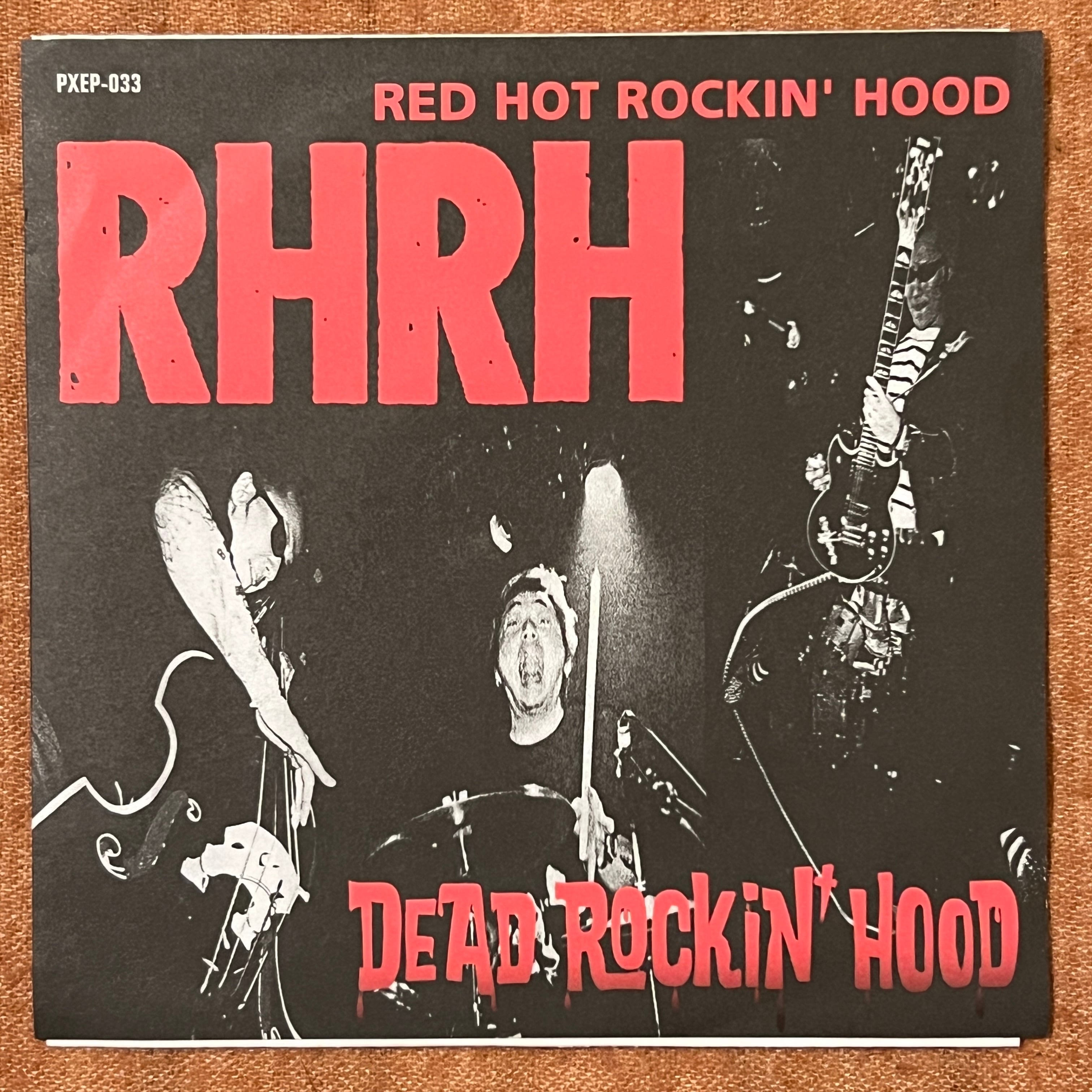 7inch】RED HOT ROCKIN' HOOD / Dead Rockin' Hood | トキワレコーズ