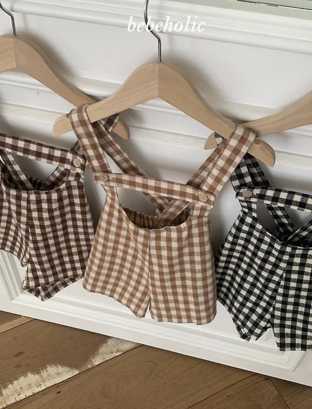 【先行〆8/14 23:59 5%OFF】2589 plaid pattern pants / BEBE HOLIC
