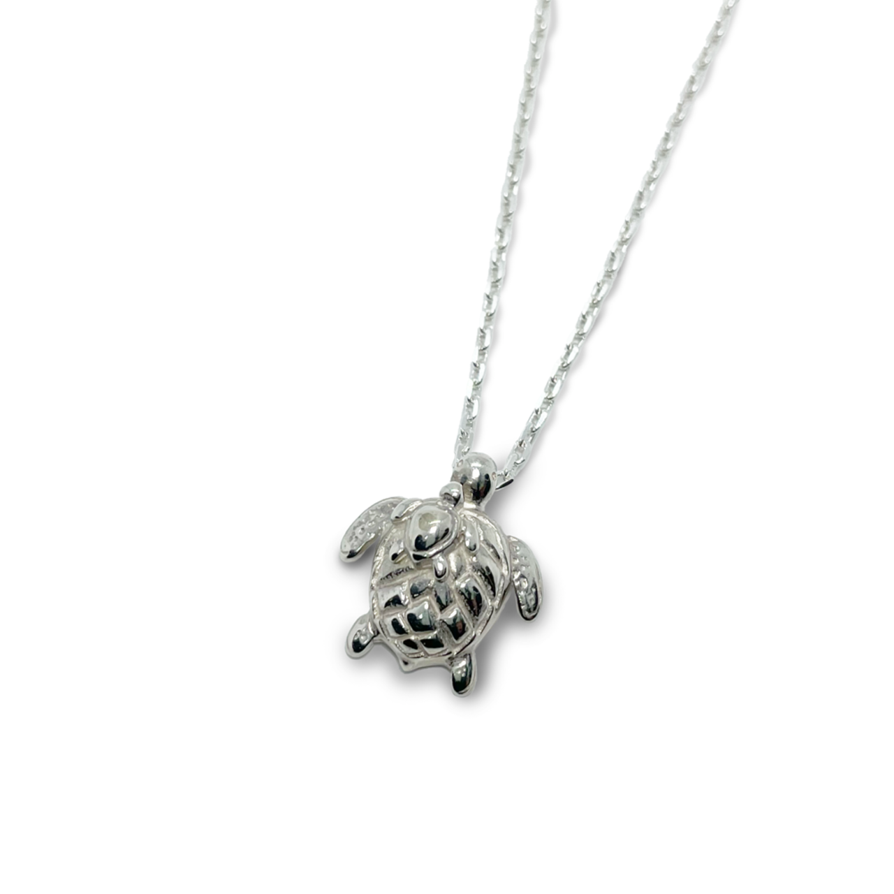 Hawaiian Double Honu Necklace〈S925〉