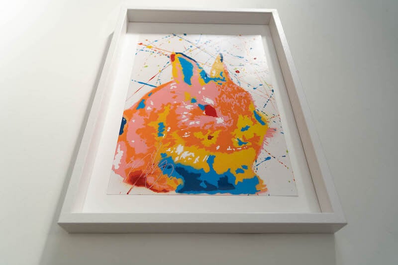Rabbit / うさぎのスプレーアート作品 絵画販売 | TOMOYA OFFICIAL