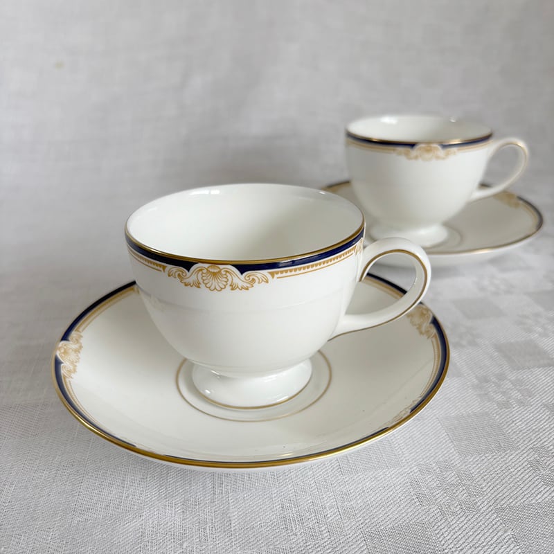 ウェッジウッド カップソーサー キャベンディッシュ 黒壺 ティーカップ