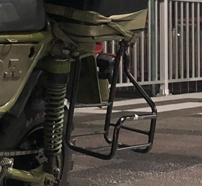 ホンダモトラ用 リプロダクト品サイドキャリア(左側) | DiamondRide